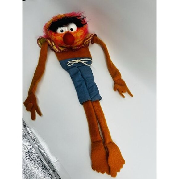 Vintage 1970s Fisher-Price Jim Henson's The Muppets Animal Hand Puppet 1978 VTG - Picture 5 of 12